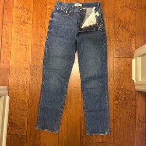 Madewell Classic Straight Jean